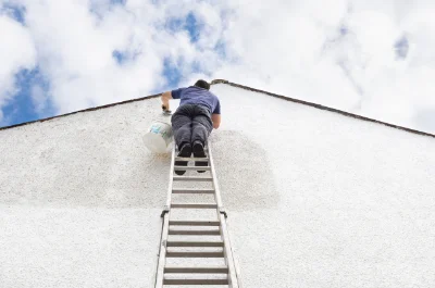 Peinture extérieure à Trégomeur — façades et ravalement